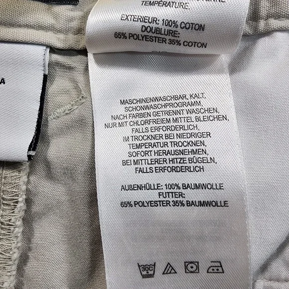 Columbia MENS SIZE 42 Tan Cargo Shorts XM4071 Dad 8" Inseam Hiking Outdoor - Picture 9 of 14